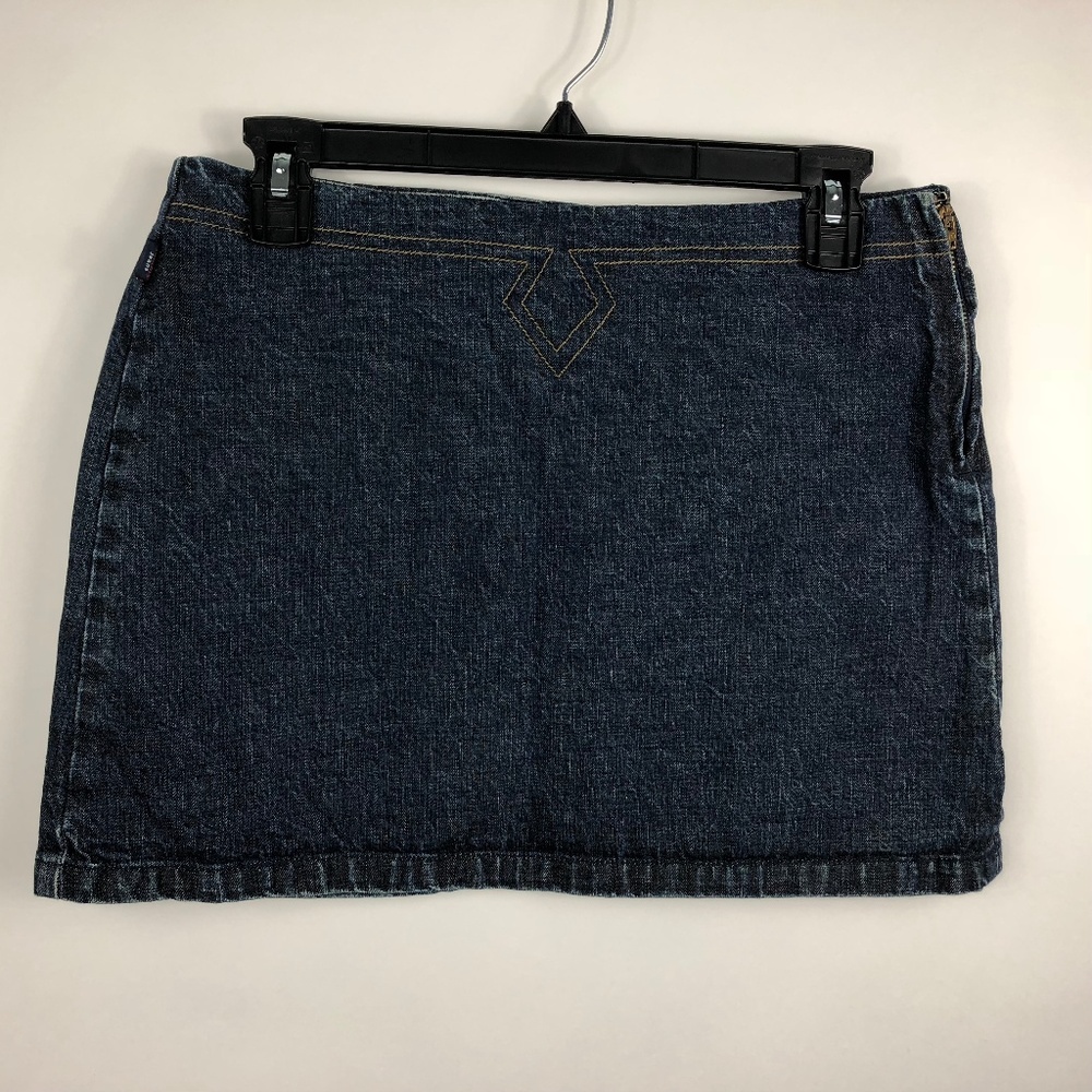Vintage Tommy Hilfiger Jeans Blue Denim Mini Skirt